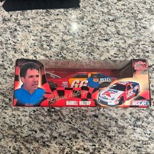 NASCAR Darrell Waltrip Toy Car - Red, Blue, White